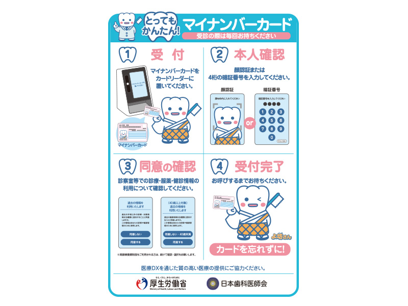 マイナンバーカードの保険証利用について